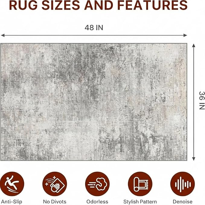 36"x60" Office Chair Mat for Hardwood Tile Floor, Under Desk Carpet Protector - Image 7