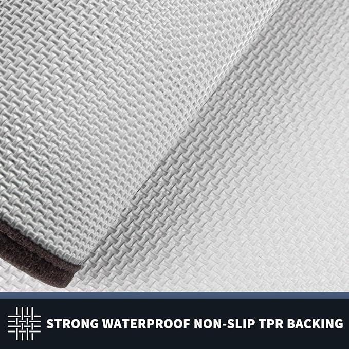 PURRUGS Dirt Trapping Door Mat 34" x 60", Non-Slip Machine Washable Entryway Rug - Image 4