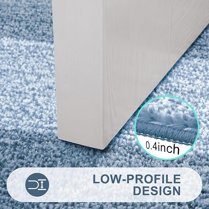 Kitinjoy Indoor Outdoor Door Mat, 50x30 Non-Slip Absorbent Dirt Trapper - Image 4