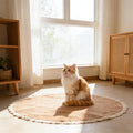 47.2 in Cat Rug, Cat Scratch Rug, Cat Scratch Rugs by Unknown