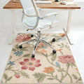 36"x60" Office Chair Mat for Hardwood Tile Floor, Under Desk Carpet Protector by BESBLEE