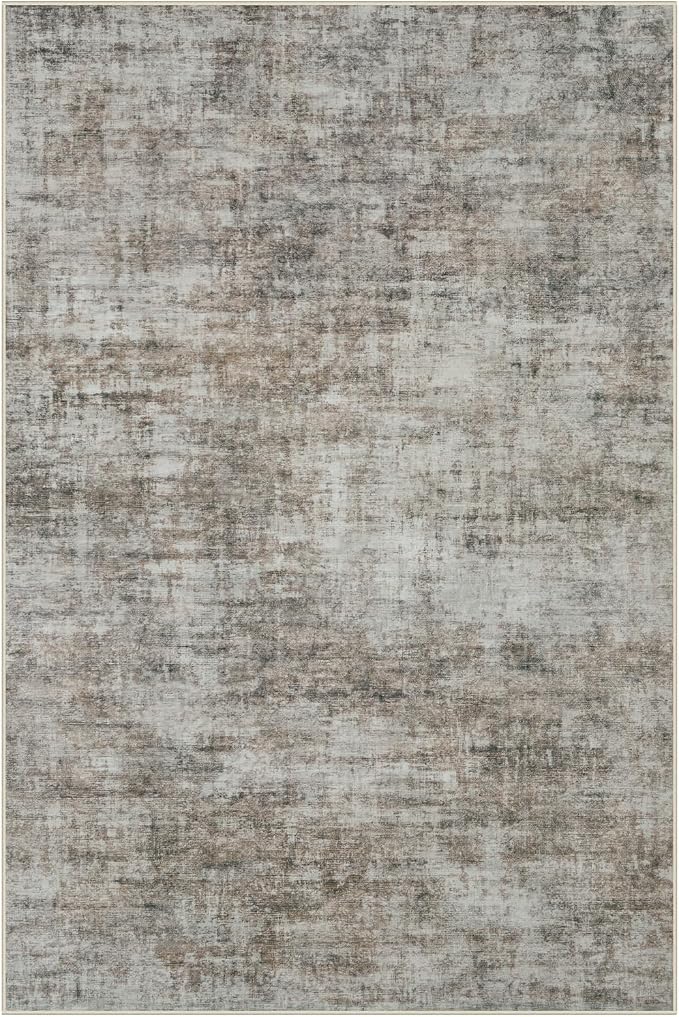 4x6 Area Rugs Washable Rug: Modern Abstract Living Room Rug Soft Anti-Skid Thin - Image 7