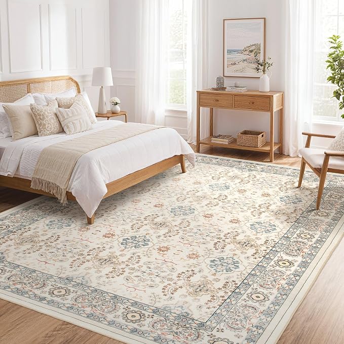 Vintage Living Room Area Rug 10x14 - Image 8
