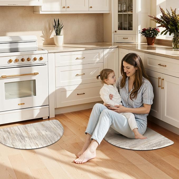 KIMODE Anti Fatigue Mats for Kitchen Floor, Comfort Standing Mats, Abstract - Image 8