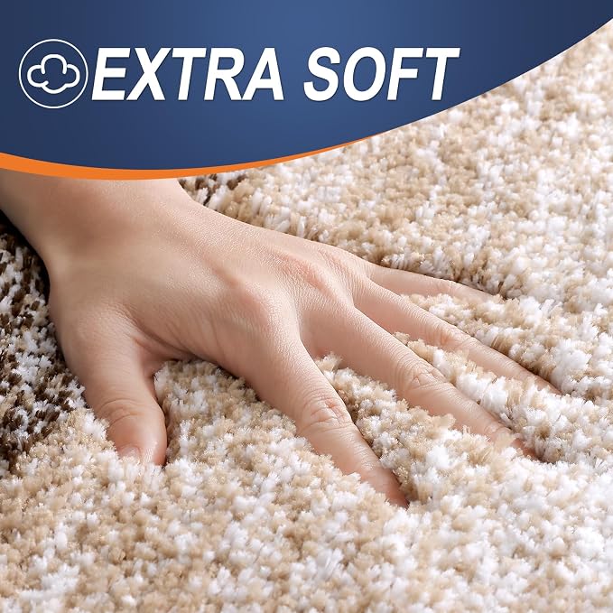 OLANLY Luxury Toilet Rugs U-Shaped 24x20, Extra Soft and Absorbent Microfiber - Image 3