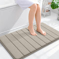 OLANLY Memory Foam Bath Mat 36x24, Super Soft Absorbent Bathroom Rugs, Quick Dry by OLANLY