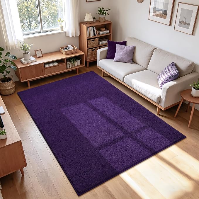 ISEAU 3x5 Rug for Bedroom, Soft Memory Foam Carpet by ISEAU