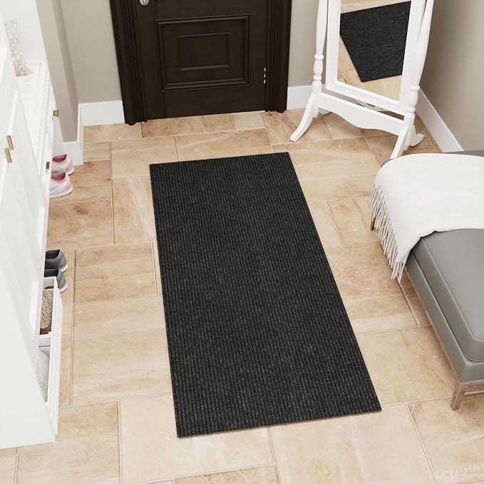Ottomanson Mud Mat 2' x 4' Entryway Rug by Ottomanson