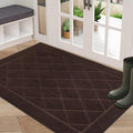 BEQHAUSE Dirt Trapper Door Mat 32" x 48", Doormat Non-Slip Entryway Rugs by BEQHAUSE