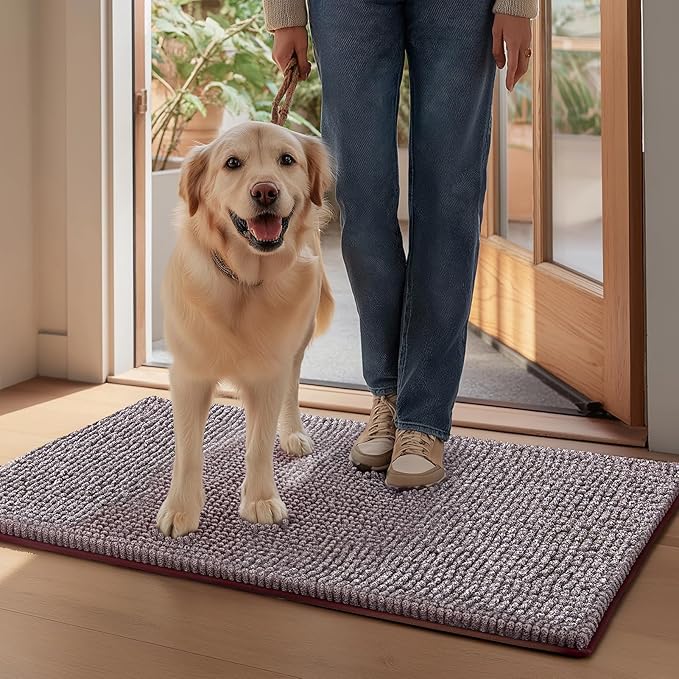 EHEYCIGA Super Absorbent Dog Door Mat by EHEYCIGA