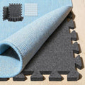 BXI Soundproof Interlocking Rug Pad 10 Pcs, High Density Noise Reduction Puzzle by BXI