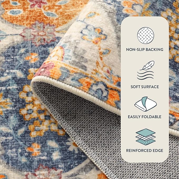 Lahome Kitchen Rugs Non Slip Washable Rugs - Image 8