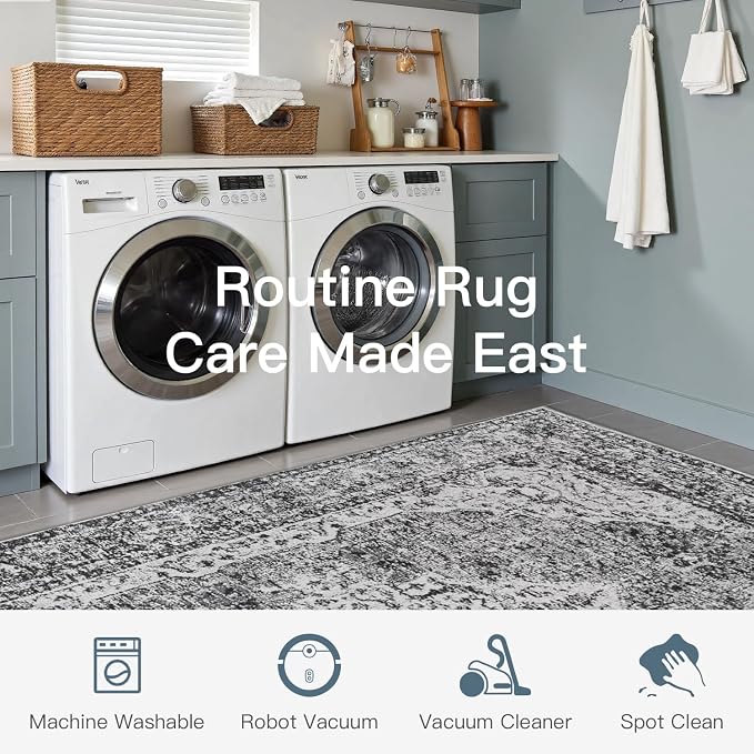 Lofus 5x7 Area Rugs for Living Room, Washable Area Rug, Rugs for Bedroom - Image 5