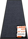 BesWin Front Door Mat, Heavy Duty Commercial Floor Mat Inside Outside Entrance by BesWin