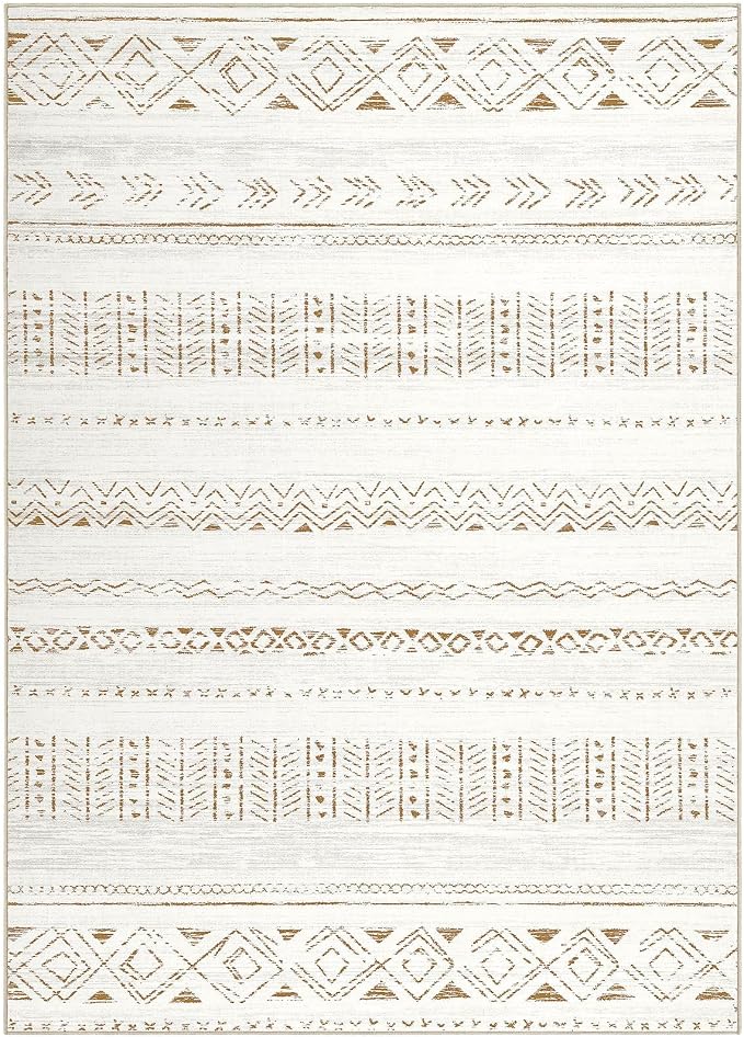 cotiled 5x7 Area Rugs Living Room Rug: Washable Boho Rugs - Image 10