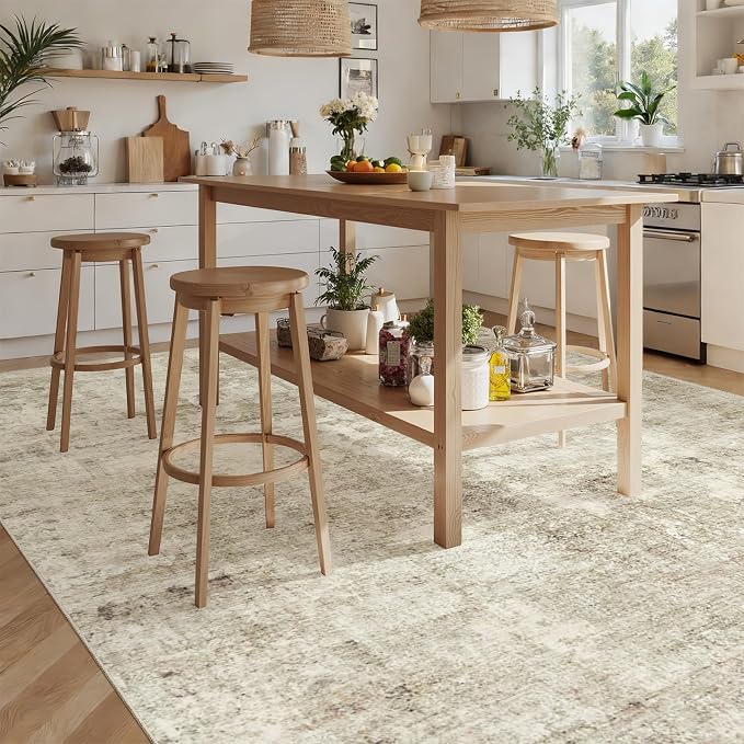 Soalmost Washable Area Rug 8x12, Large Soft Rugs - Image 4