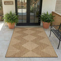 MontVoo-3x5 Outdoor Rug Porch Entryway Rug-Polypropylene Indoor Outdoor Rugs by MontVoo