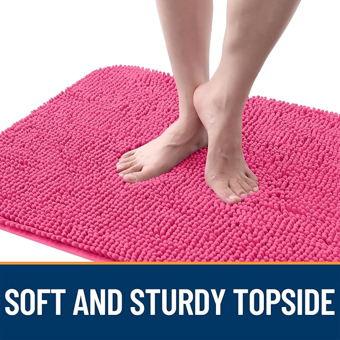 OLANLY Dog Door Mat for Muddy Paws 35x24, Absorbs Moisture and Dirt, Absorbent - Image 4