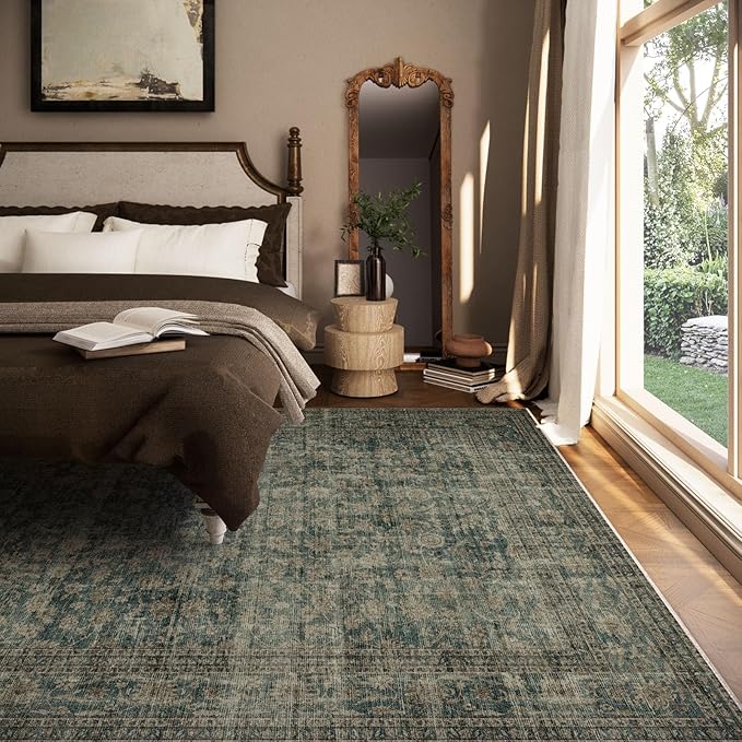 Washable Living Room Area Rug: 8x10 Rugs - Image 4