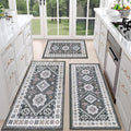 HEBE Boho Kitchen Rug Sets 3 Piece by HEBE