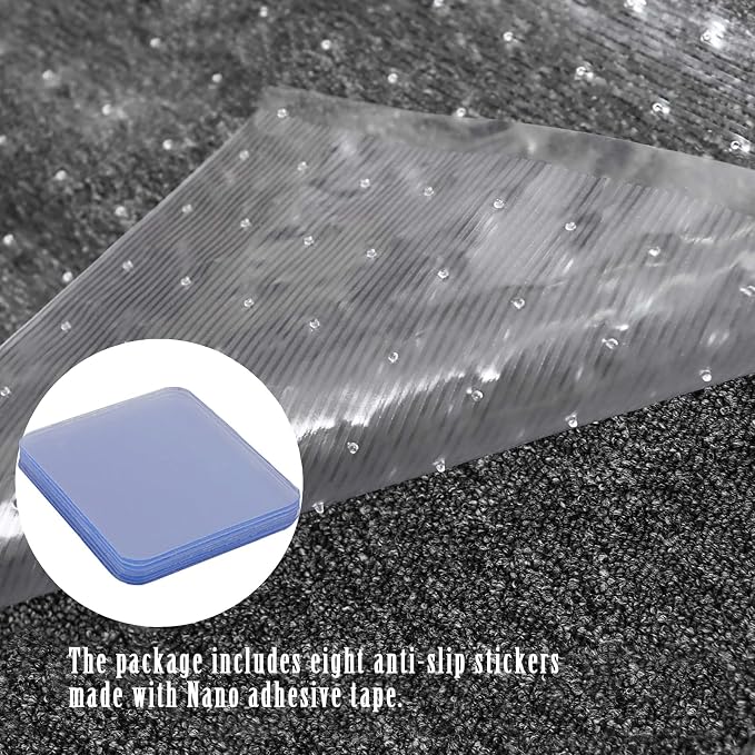 Plastic Carpet Runner 27 x 48 Inch Plastic Area Rug - Image 7