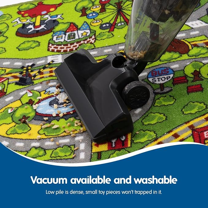Booooom Jackson Kids' Train & City Rug - Image 5