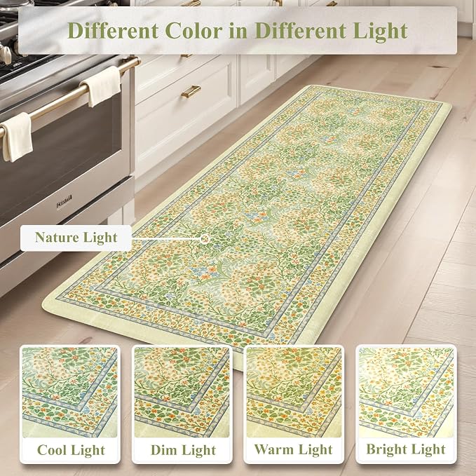 Collive Anti Fatigue Mats for Kitchen Floor, Waterproof Non Skid Kitchen Rugs - Image 9