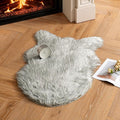 MIULEE Fluffy Rug Soft Shaggy Faux Fur Area Rug Luxury Plush Sheepskin Carpet by MIULEE