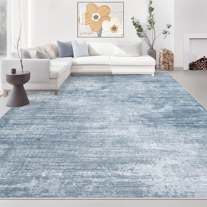 Area Rugs 9x12 Living Room: Washable Rug Modern Abstract Large Rugs Soft Non by MXSANYOORUG
