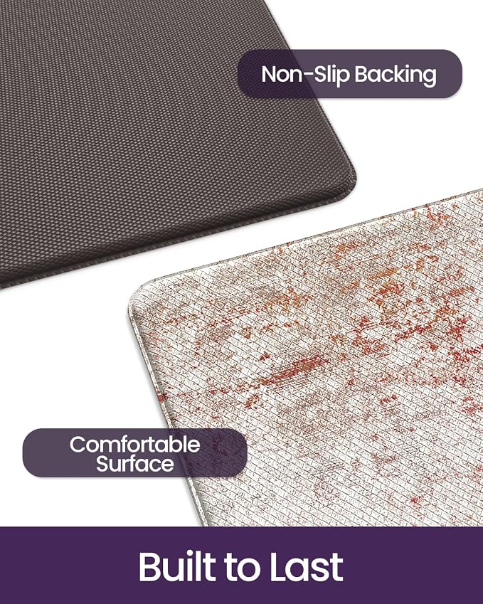 DEXI Kitchen Mats Cushioned Anti Fatigue, 23x59 Floor Padded Runner Rug Non Slip - Image 8