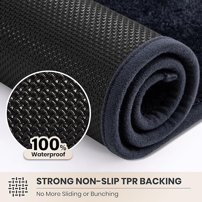 PURRUGS Dirt Trapping Door Mat 31.5" x 47", Non-Slip Machine Washable Entryway - Image 5