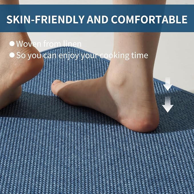 YDKGL Kitchen Mats for Floor, Super Absorbent Kitchen Rugs Non Slip Washable - Image 6