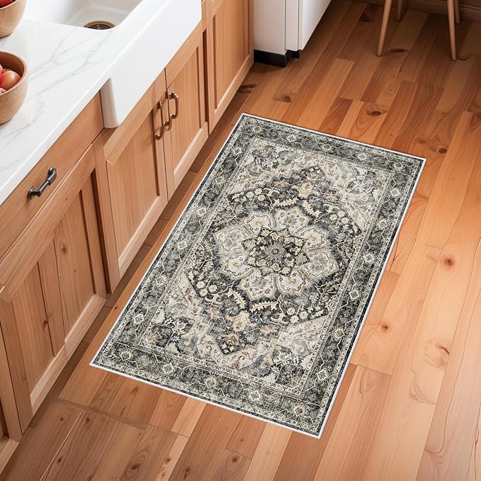 Washable Oriental Area Rug - Image 3
