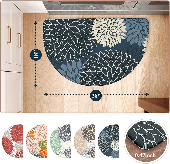 KIMODE Half Circle Kitchen Mats - Image 7