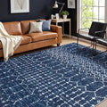 Lahome Moroccan Washable Area Rugs 6x9 Non-Slip Ultra-Thin Soft Living Room by Lahome