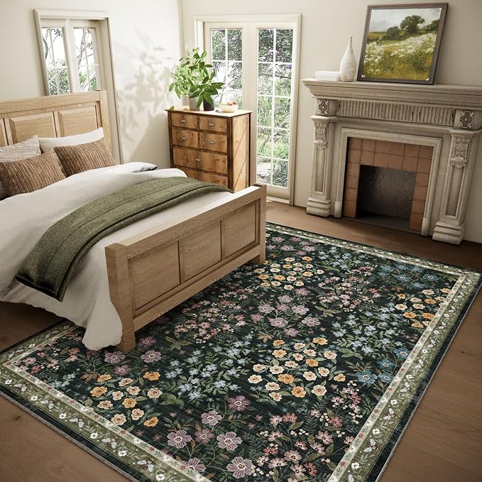 Area Rugs 9x12 Living Room: Washable Rugs - Image 2