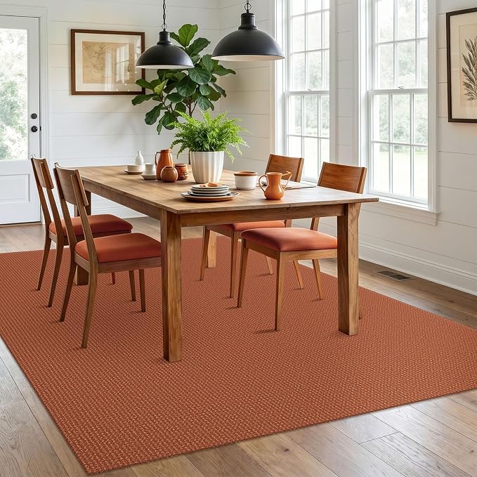 IOHOUZE Washable Area Rug 6x9 Non Slip Rubber Backed Rugs - Image 7