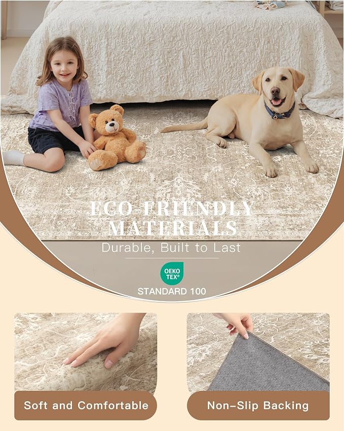 Madane Washable Runner Rug 2x5 - Image 8