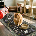 2x5 Washable Rug Runner, Non Slip Low Pile Hallway Cat Runner Rug, Stain by Puino