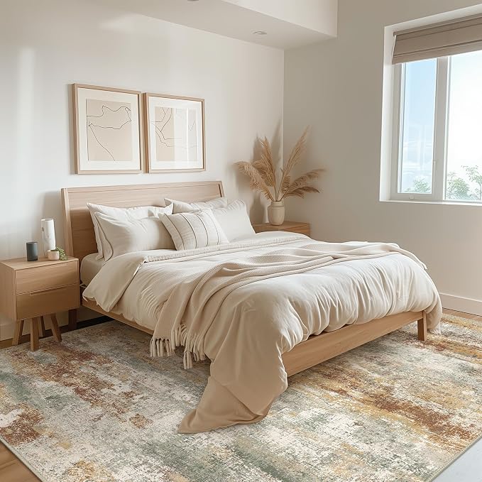 BEIMO Area Rugs 8x10 for Living Room Bedroom, Modern Abstract Machine Washable - Image 5