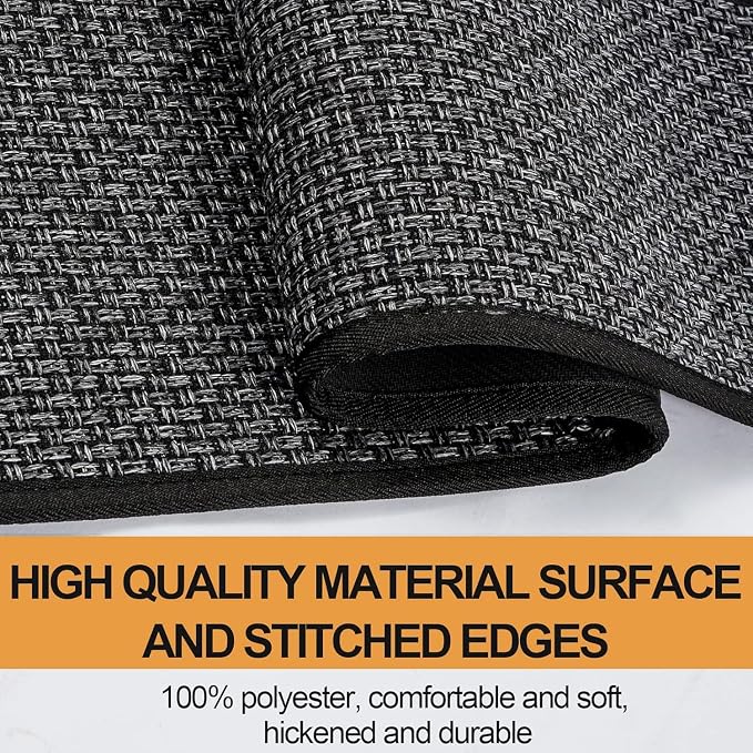 SUMLANS Kitchen Mat, Rubber Backing Cushioned Non Slip Kitchen Rugs - Image 3