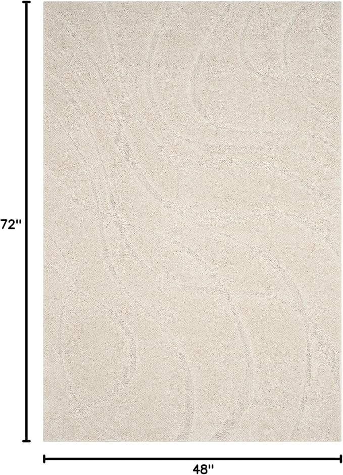 SAFAVIEH Florida Shag Collection Accent Rug - Image 3