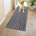 Smiry Dog Door Mat for Muddy Paws 47x17, Absorbent Dirt Trapper, Non-Slip by Smiry