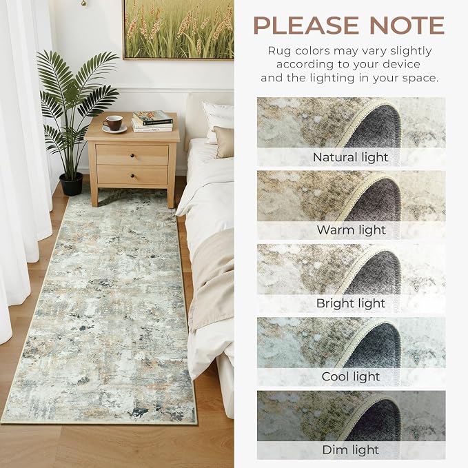 Washable 2x3 Rug for Kitchen Entryway, Indoor Non-Slip Small Throw Area Rugs - Image 8