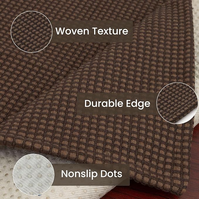 IOHOUZE Washable Runner Rug 2.6x8 Non Slip Rubber Backed Wide Hallway Runner - Image 6