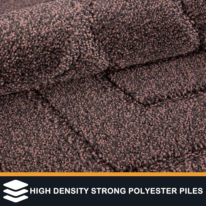 PURRUGS Dirt Trapping Door Mat 24" x 70", Non-Slip Machine Washable Entry Rug - Image 5