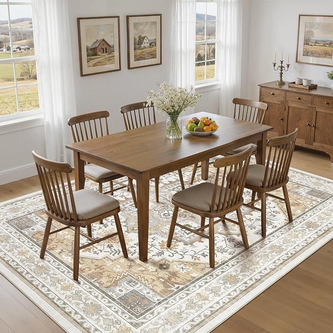 UERMEI 9x12 Area Rug for Living Room - Image 4