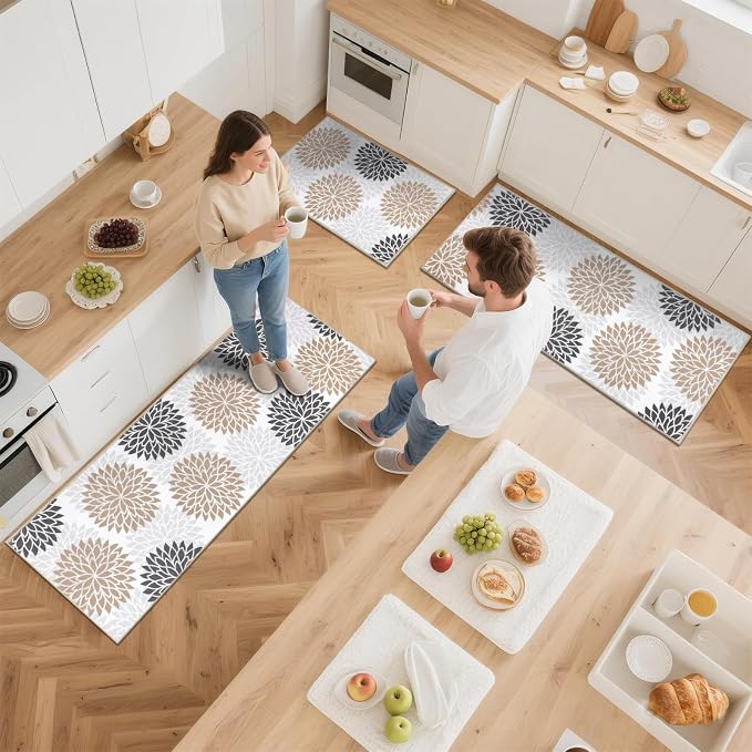 Ileading Boho Kitchen Rugs Sets 3 Piece - Image 7