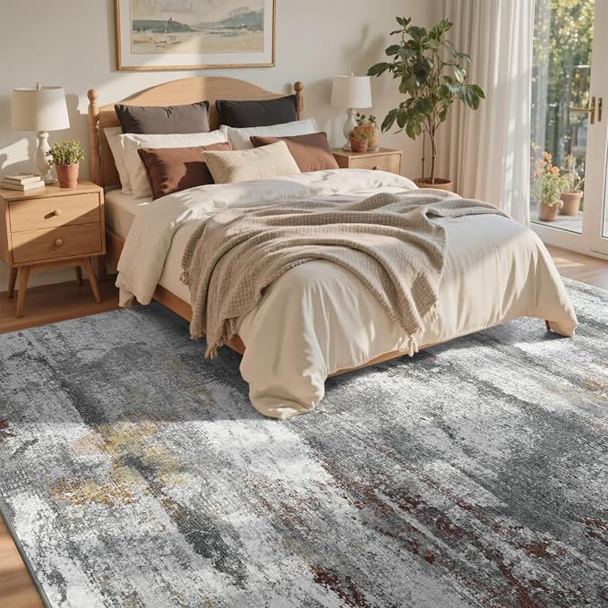 6x9 Ft Large Abstract Area Rugs - Image 4
