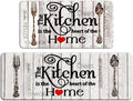 FRESHMINT Farmhouse Kitchen Mats Sets 2 Piece Cushioned Anti-Fatigue Comfort Mat by FRESHMINT